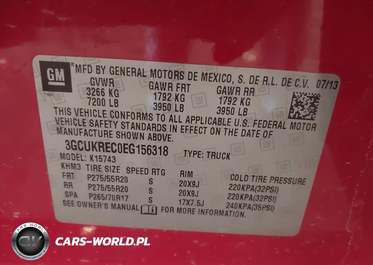 2014 Chevrolet Silverado 1500 Lt VIN:3GCUKREC0EG156318 - 9