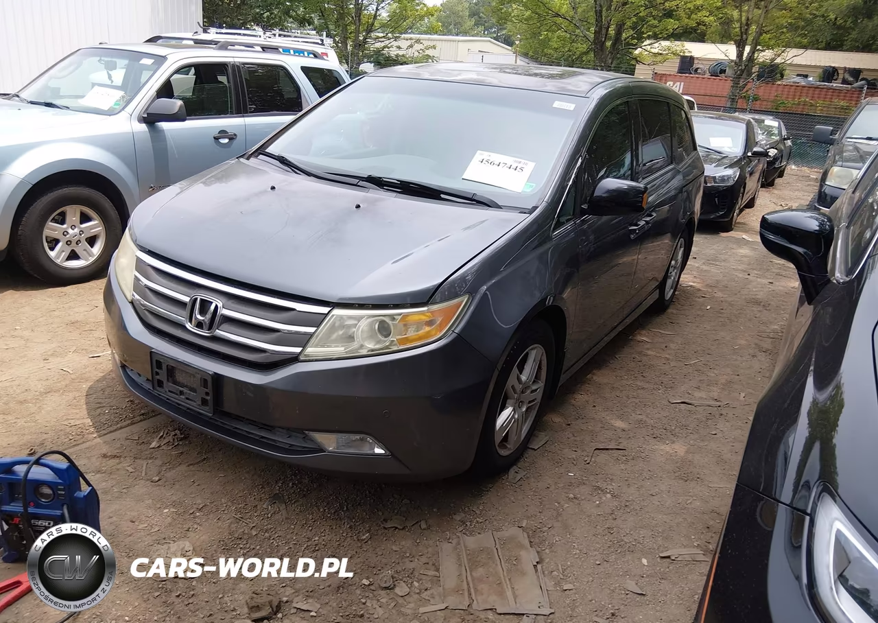2011 Honda Odyssey Touring-Touring Elite VIN:5FNRL5H99BB016491 - 2