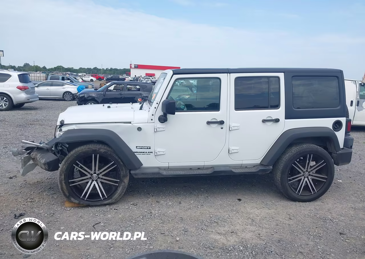 2017 Jeep Wrangler Unlimited Sport VIN:1C4BJWDG8HL671474 - 14