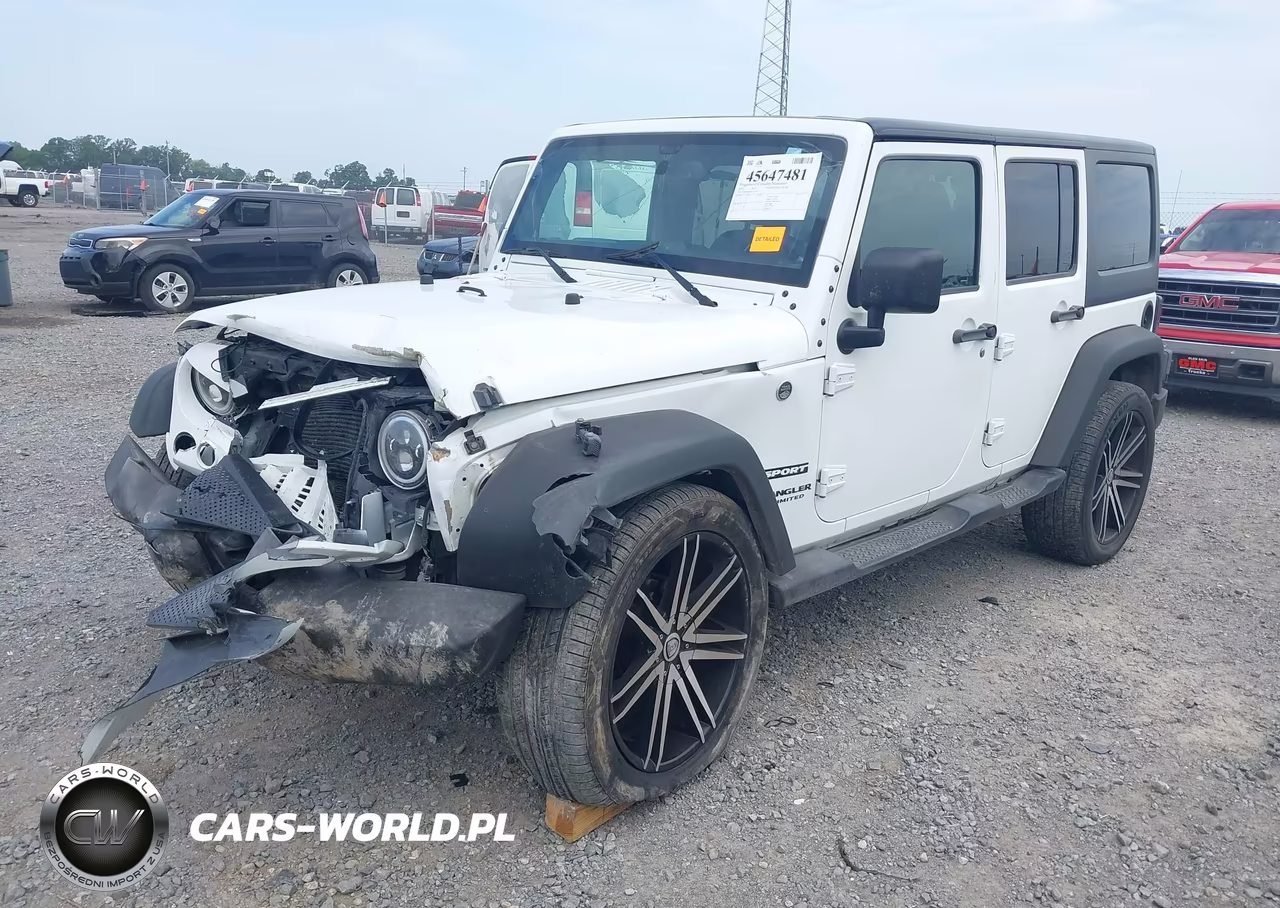 2017 Jeep Wrangler Unlimited Sport VIN:1C4BJWDG8HL671474 - 2