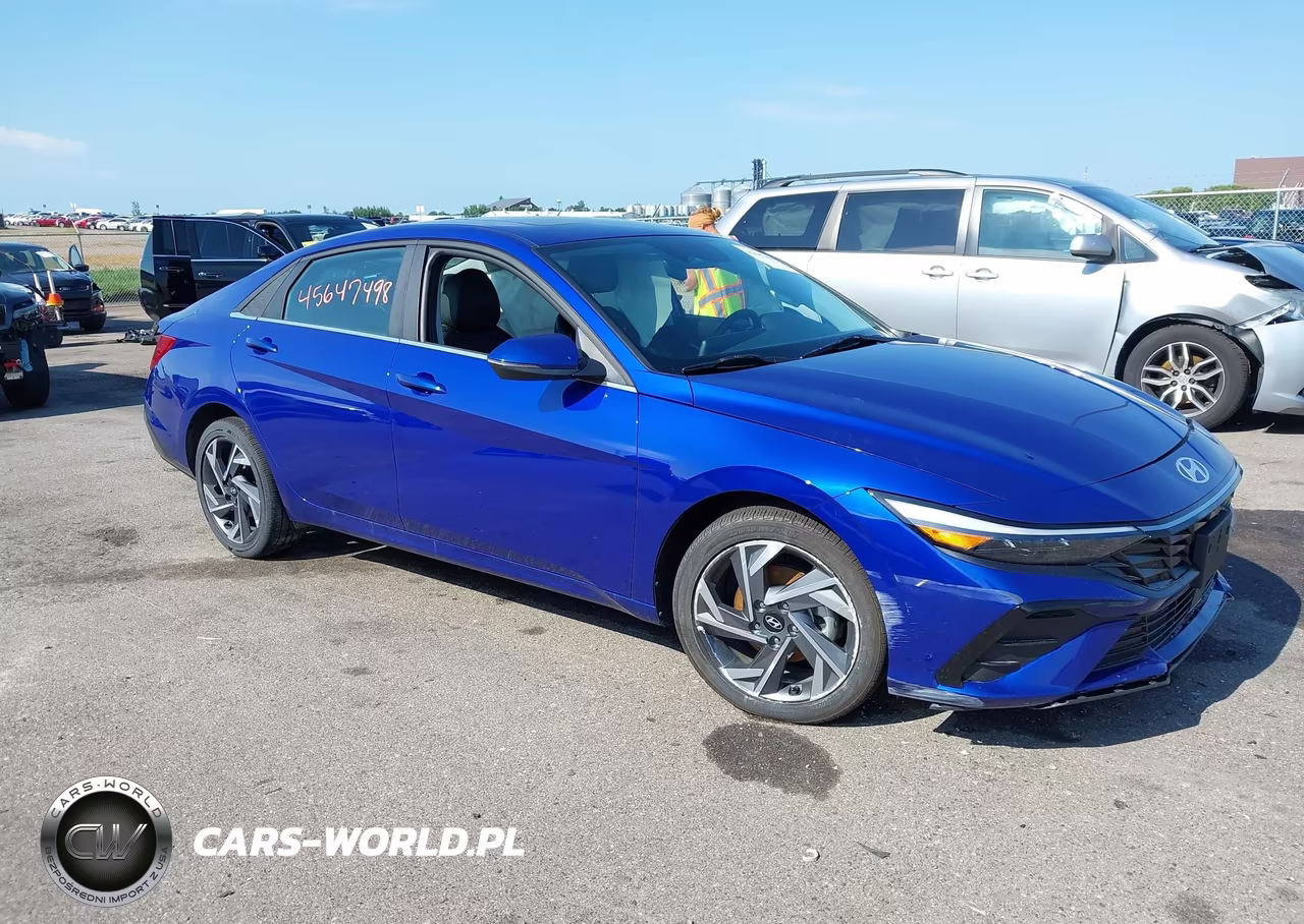 2025 Hyundai Elantra Hybrid Limited VIN:KMHLN4DJ1SU121958 - 12