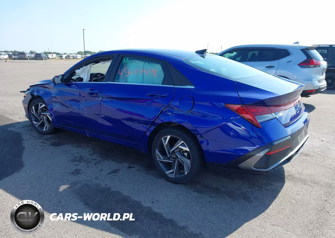 2025 Hyundai Elantra Hybrid Limited VIN:KMHLN4DJ1SU121958 - 3