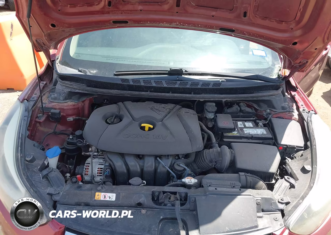 2014 Hyundai Elantra Se VIN:5NPDH4AE0EH519913 - 10