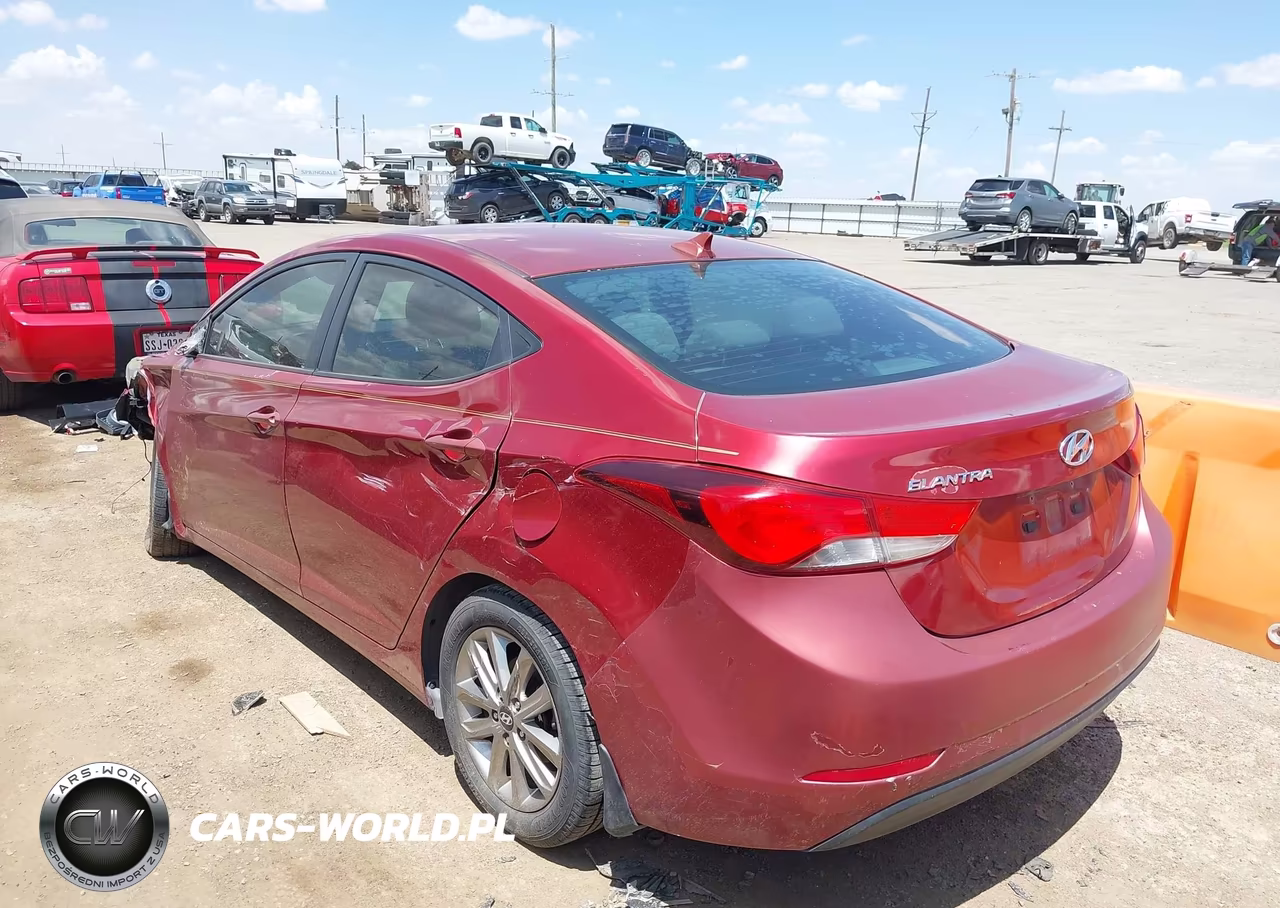 2014 Hyundai Elantra Se VIN:5NPDH4AE0EH519913 - 3