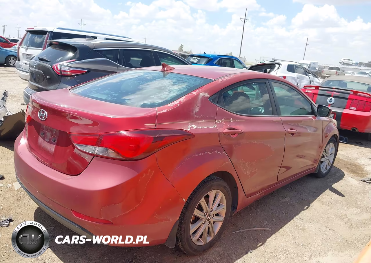 2014 Hyundai Elantra Se VIN:5NPDH4AE0EH519913 - 4