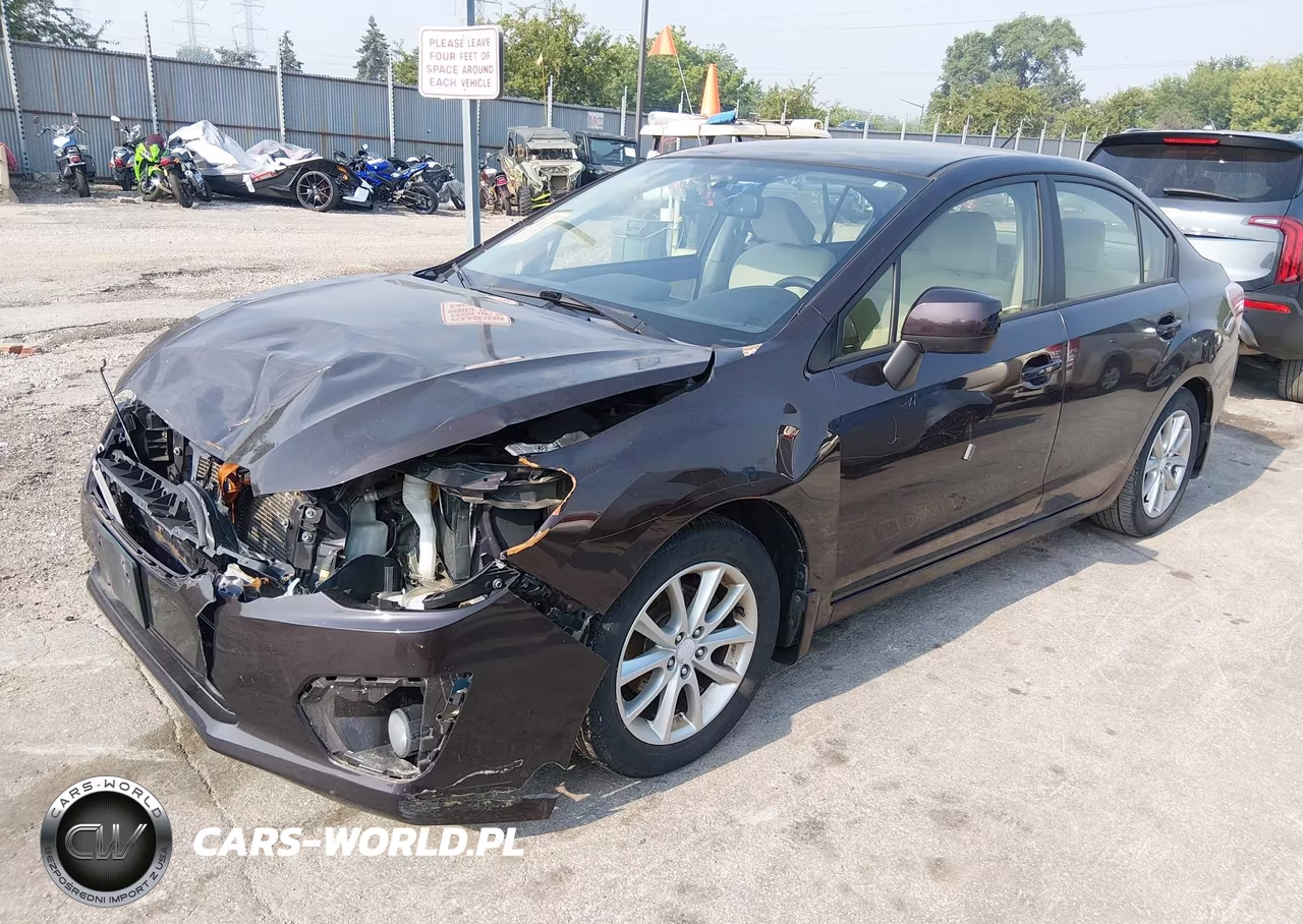 2013 Subaru Impreza 2.0I Premium VIN:JF1GJAB63DH026401 - 2