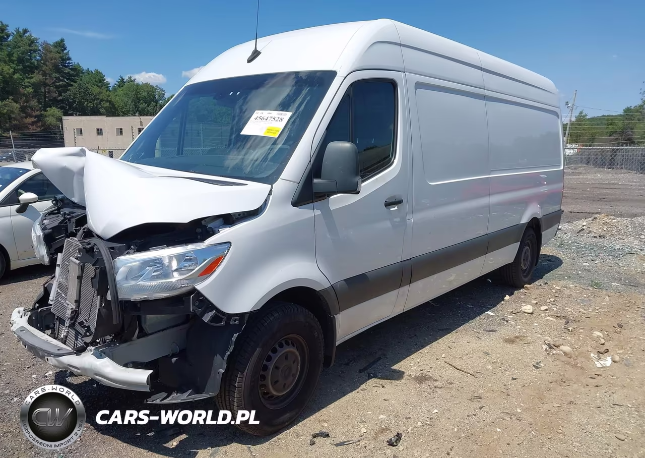 2022 Mercedes-Benz Sprinter 2500 High Roof I4 VIN:W1Y40CHYXNT084813 - 2