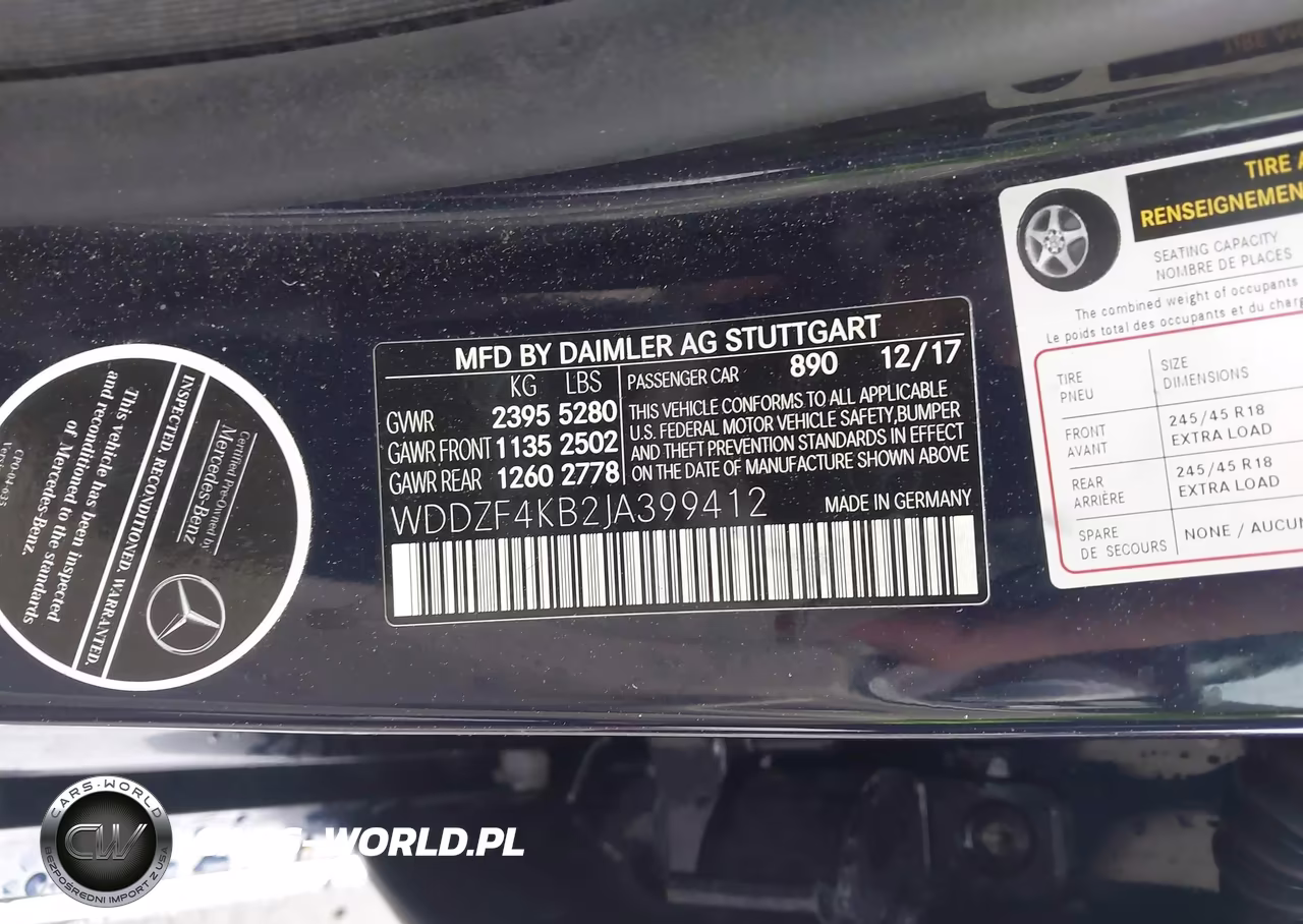 2018 Mercedes-Benz E 300 4Matic VIN:WDDZF4KB2JA399412 - 9