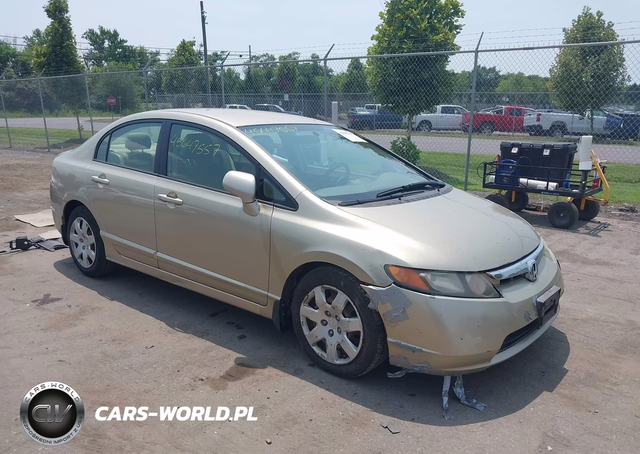 2007 Honda Civic Lx VIN:1HGFA16527L088107 - 1