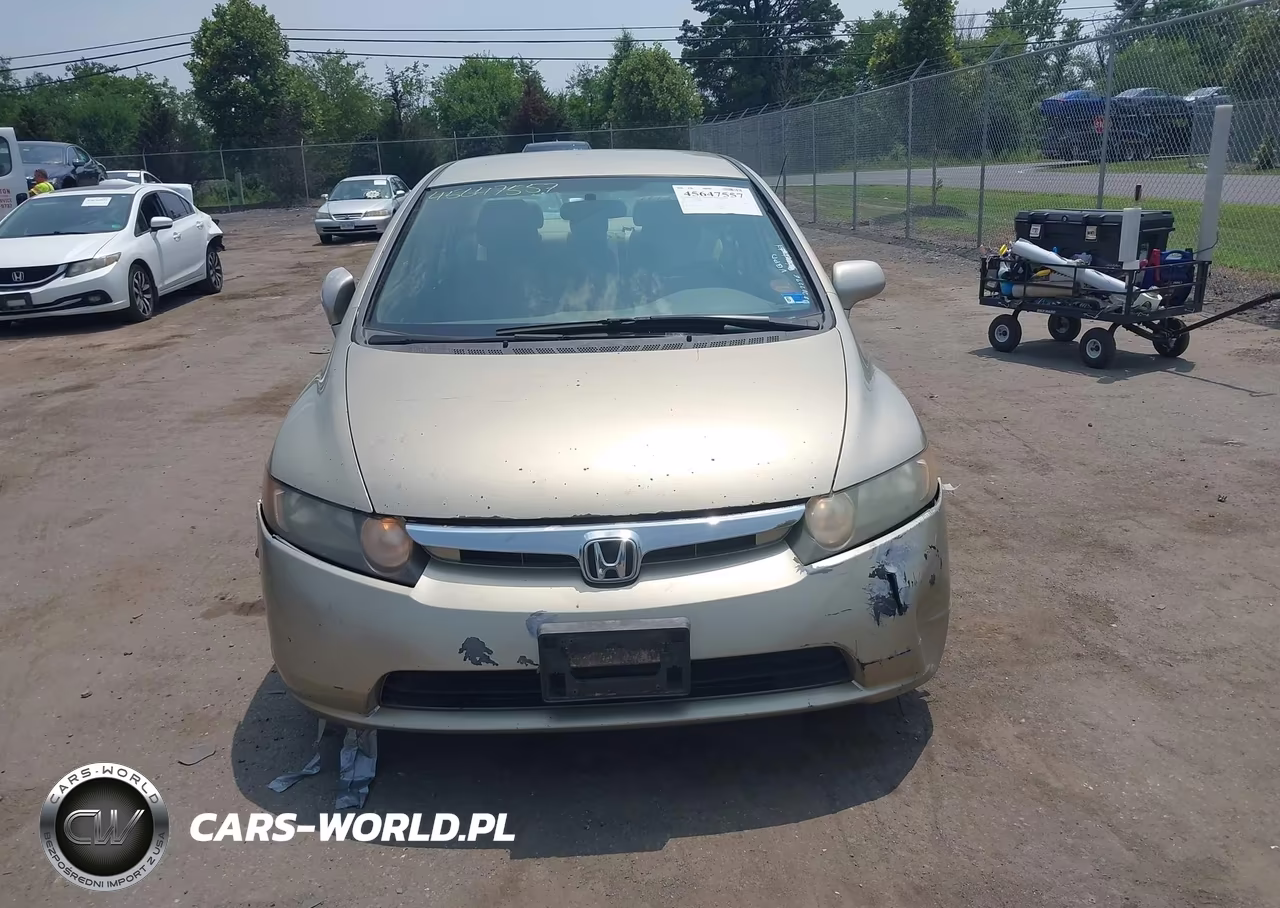 2007 Honda Civic Lx VIN:1HGFA16527L088107 - 12