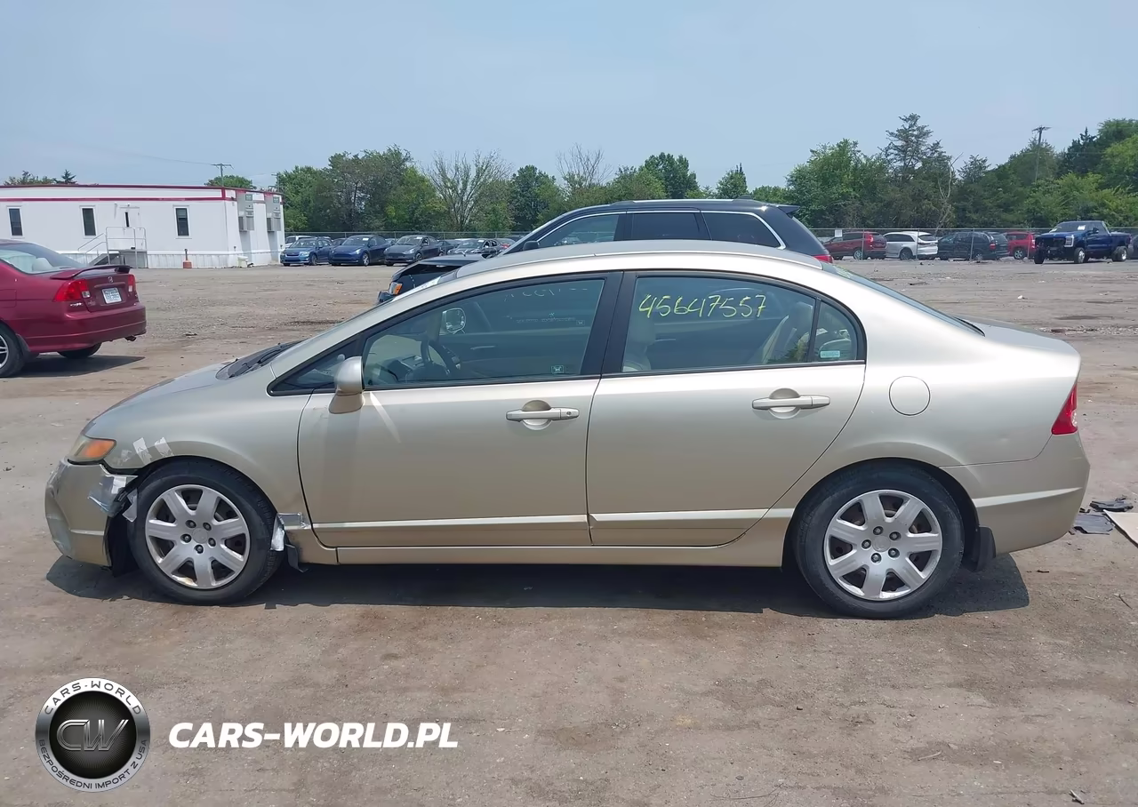 2007 Honda Civic Lx VIN:1HGFA16527L088107 - 14