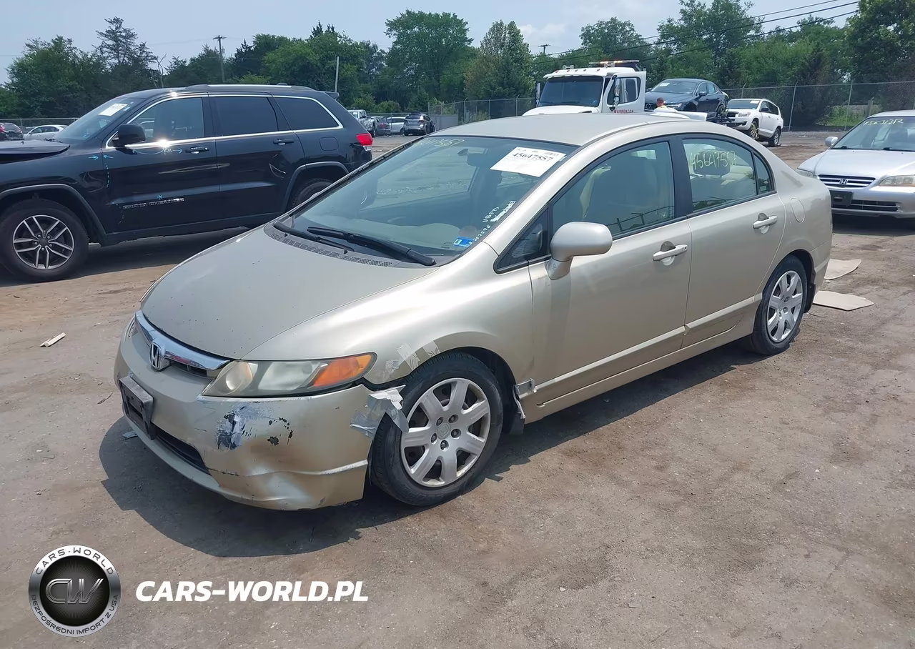 2007 Honda Civic Lx VIN:1HGFA16527L088107 - 2