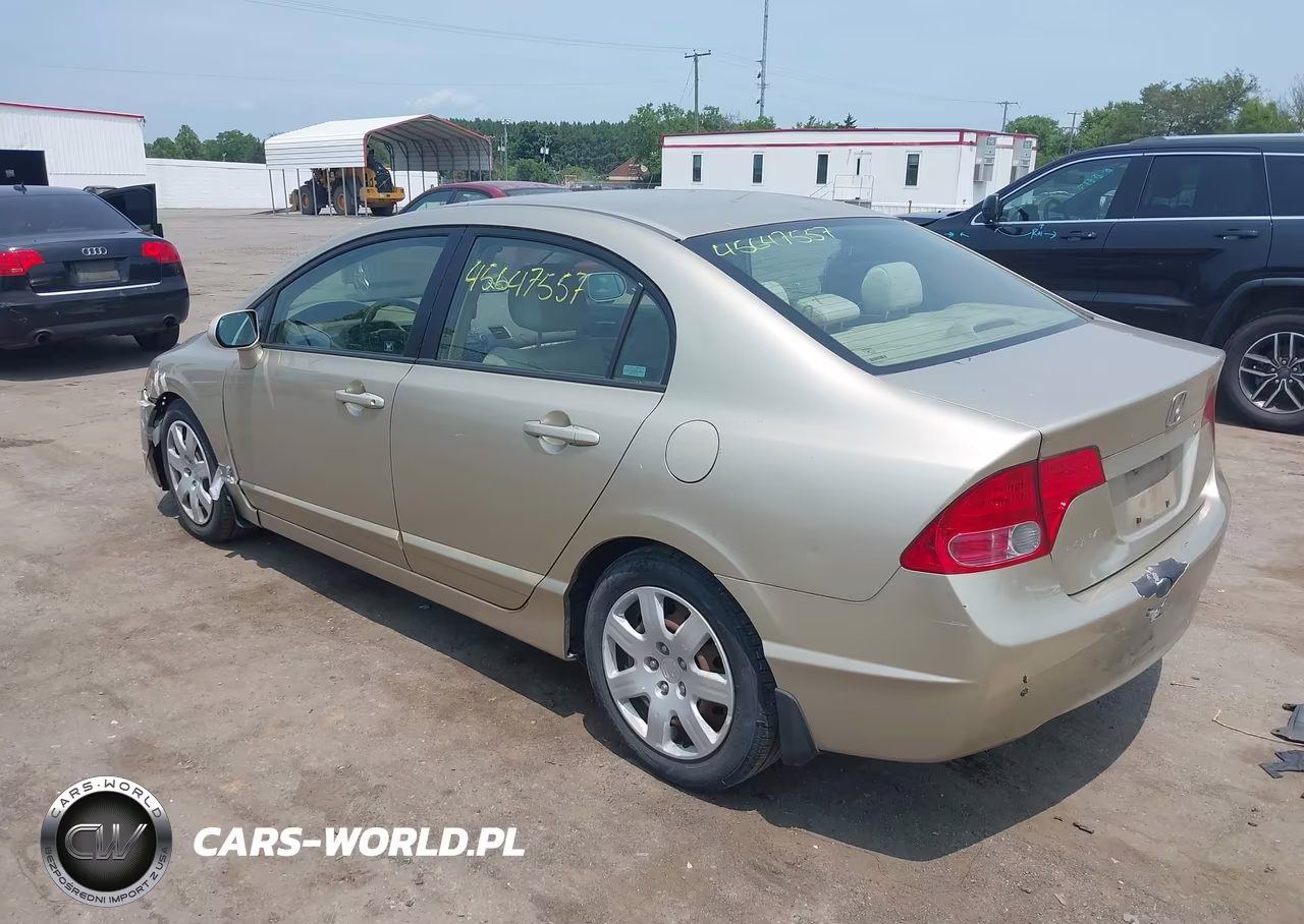 2007 Honda Civic Lx VIN:1HGFA16527L088107 - 3
