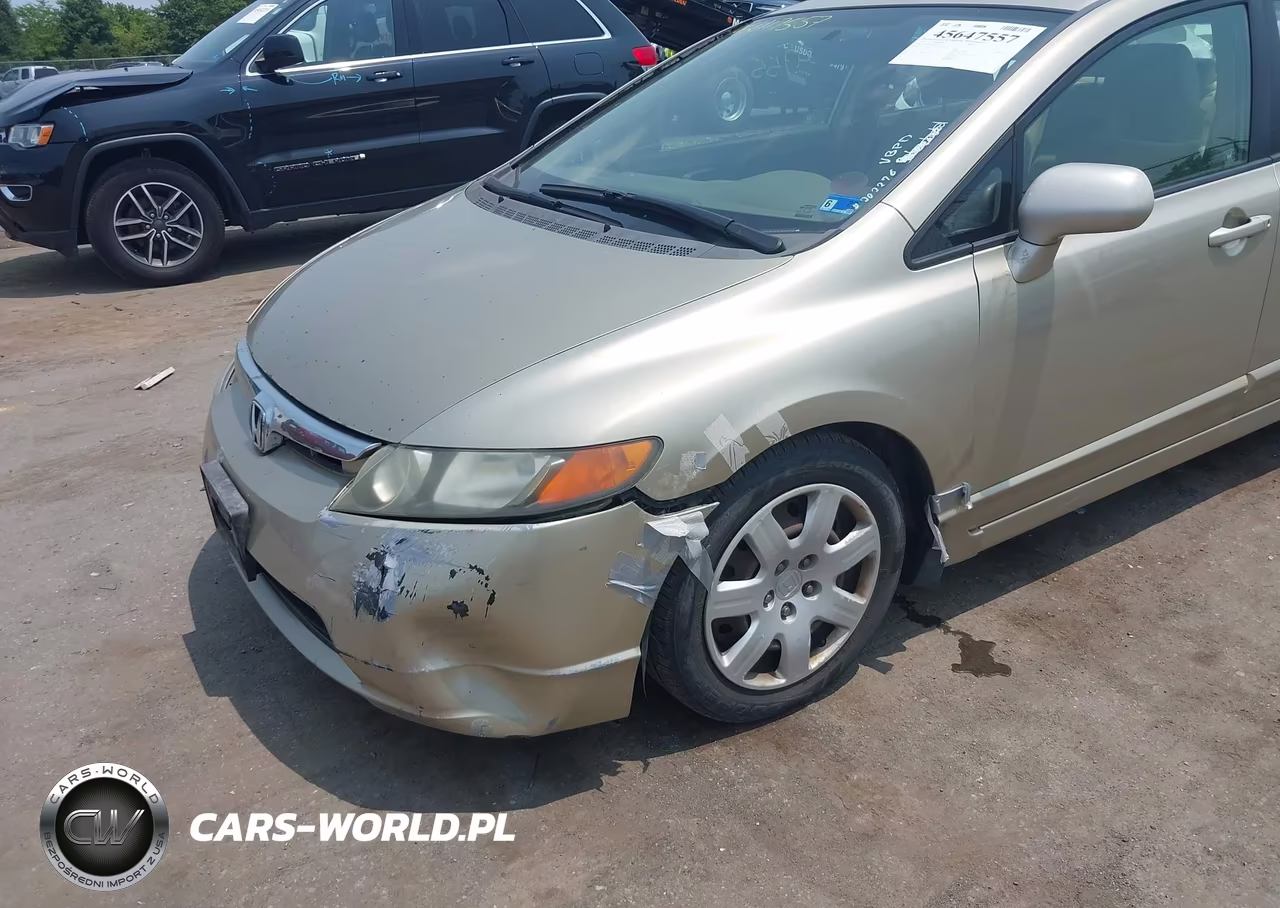 2007 Honda Civic Lx VIN:1HGFA16527L088107 - 6