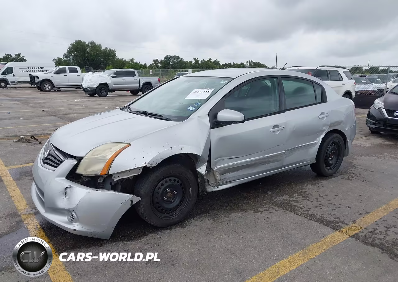 2010 Nissan Sentra 2.0S VIN:3N1AB6APXAL701844 - 2