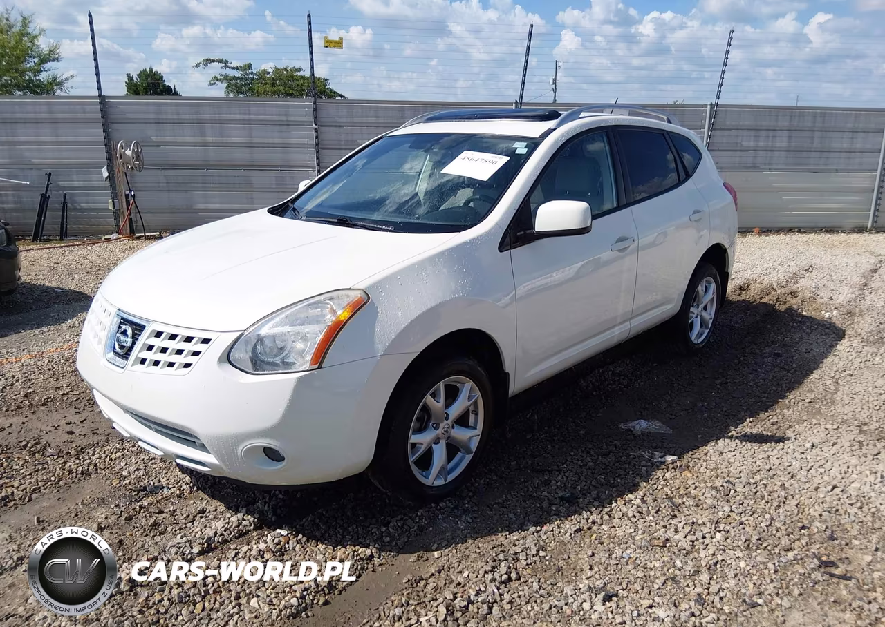 2008 Nissan Rogue Sl VIN:JN8AS58T48W023546 - 2