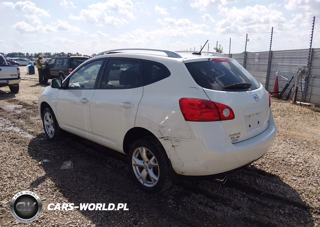 2008 Nissan Rogue Sl VIN:JN8AS58T48W023546 - 3