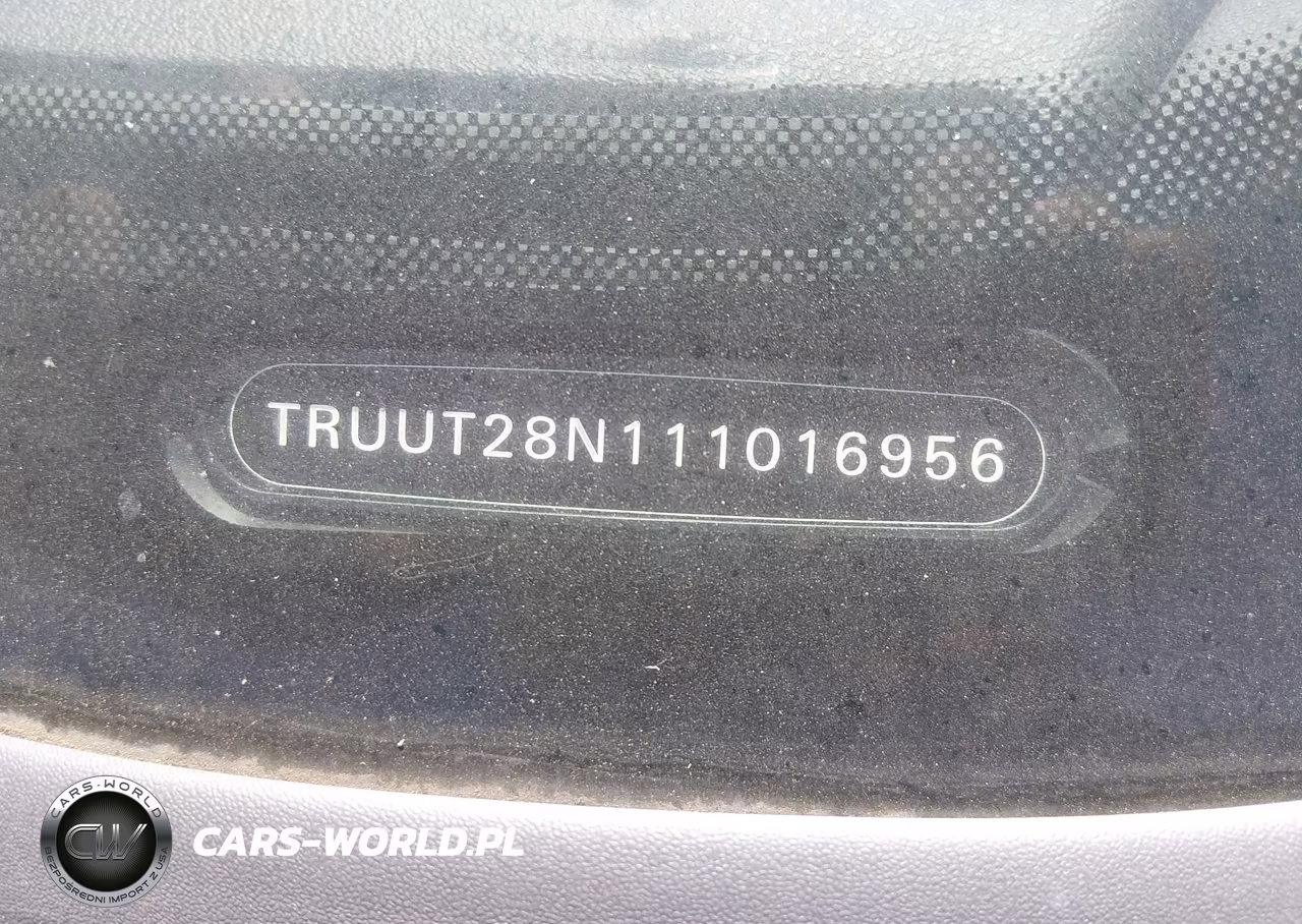 2001 Audi Tt VIN:TRUUT28N111016956 - 9