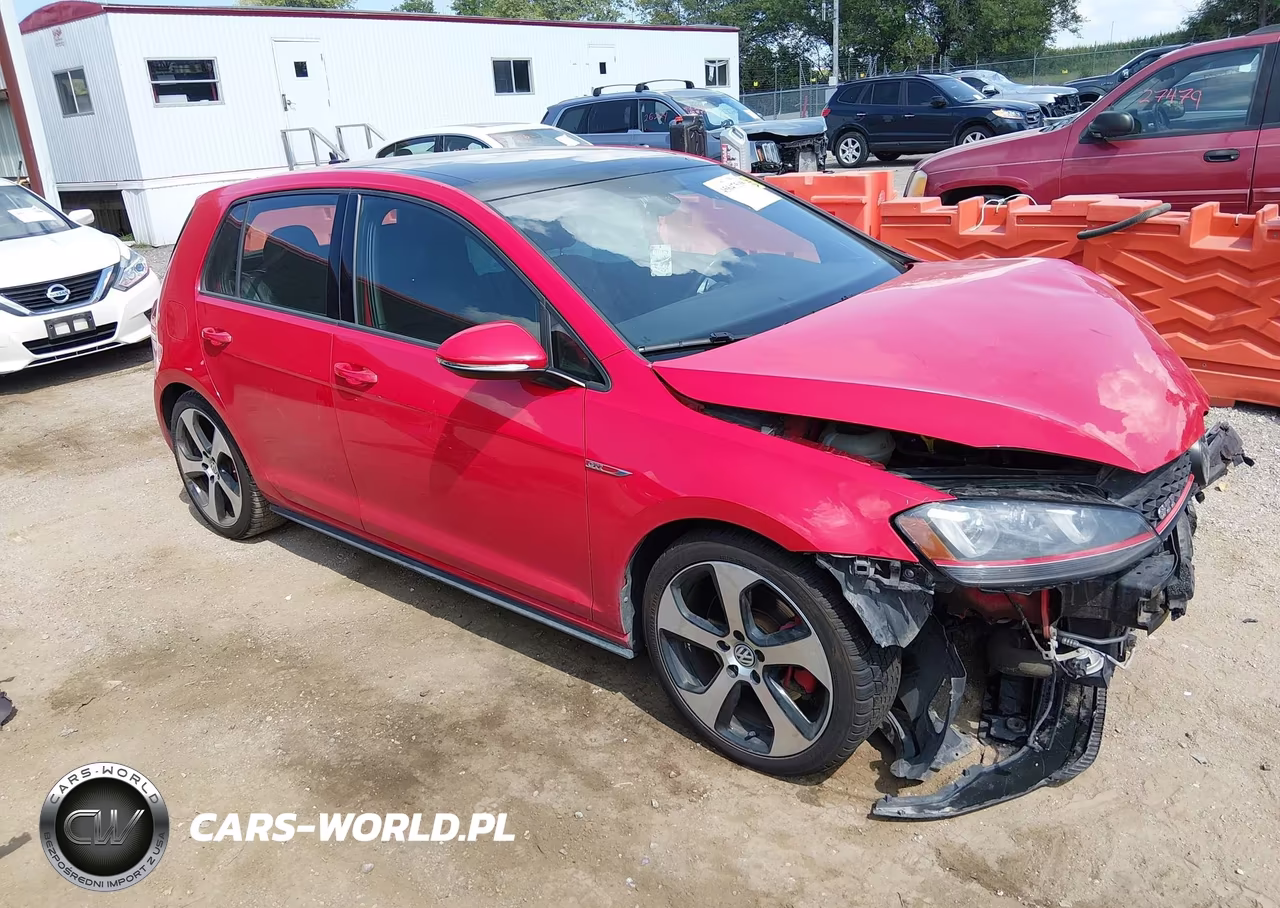 2015 Volkswagen Golf Gti 2.0T Autobahn 4-Door VIN:3VW4T7AU1FM000515 - 1