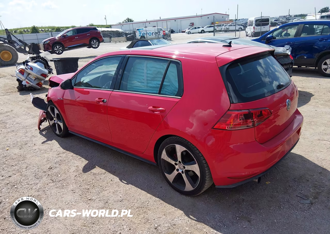 2015 Volkswagen Golf Gti 2.0T Autobahn 4-Door VIN:3VW4T7AU1FM000515 - 3