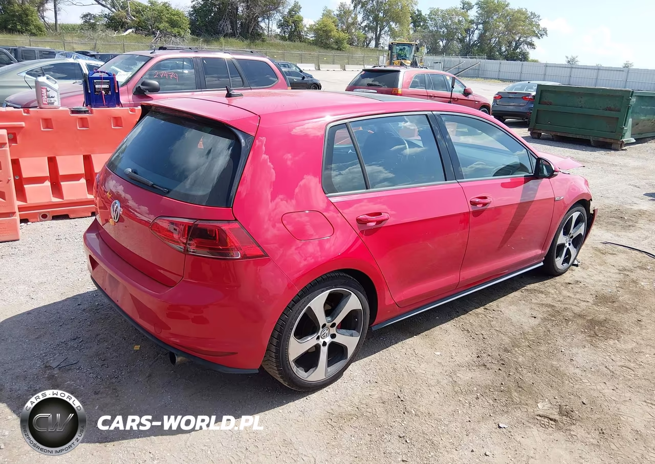 2015 Volkswagen Golf Gti 2.0T Autobahn 4-Door VIN:3VW4T7AU1FM000515 - 4
