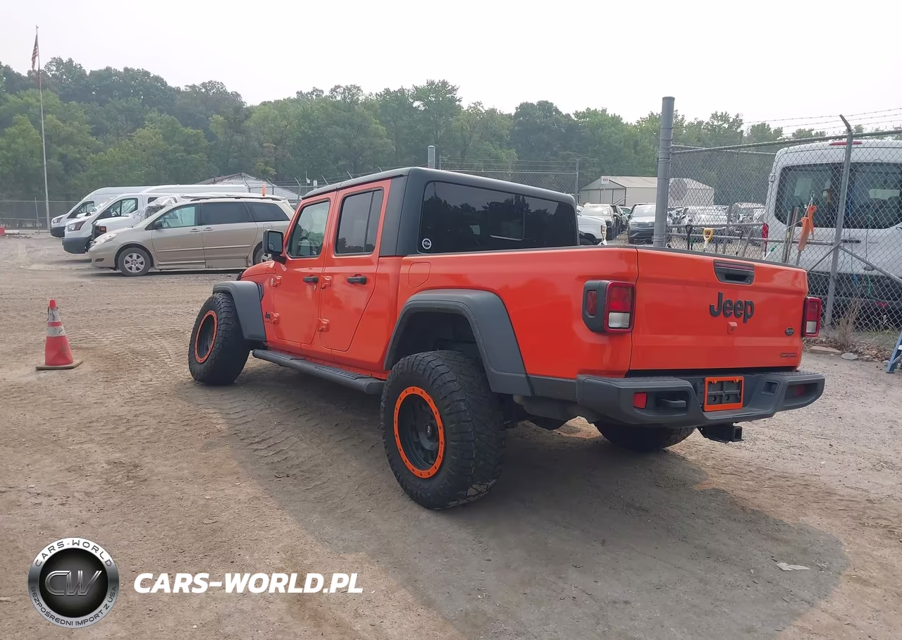 2020 Jeep Gladiator Sport S 4X4 VIN:1C6HJTAG7LL144104 - 3