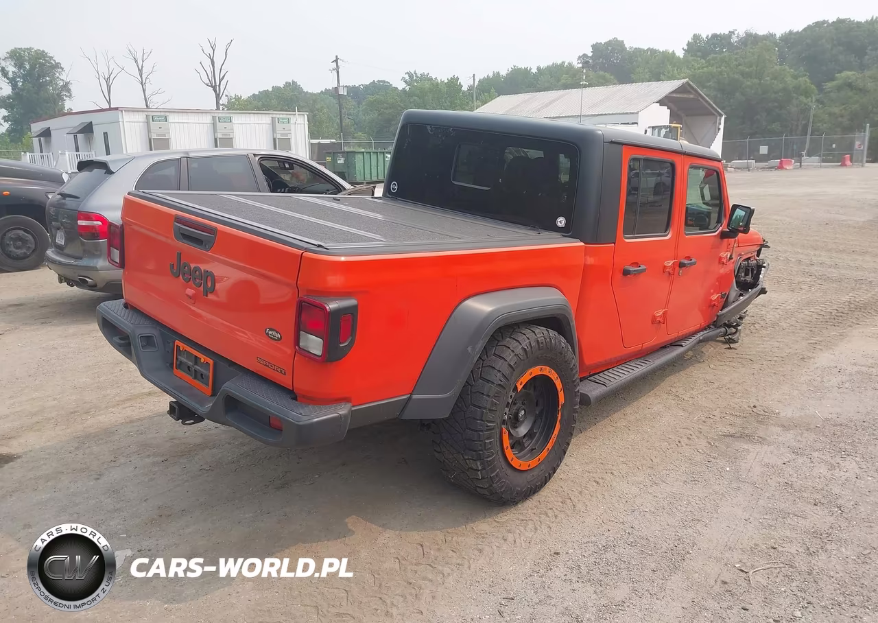 2020 Jeep Gladiator Sport S 4X4 VIN:1C6HJTAG7LL144104 - 4