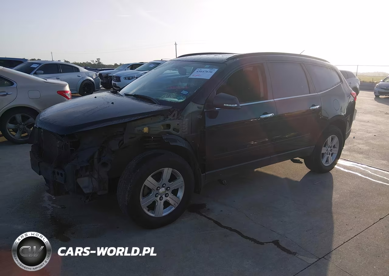 2012 Chevrolet Traverse 2Lt VIN:1GNKRJED3CJ125239 - 2