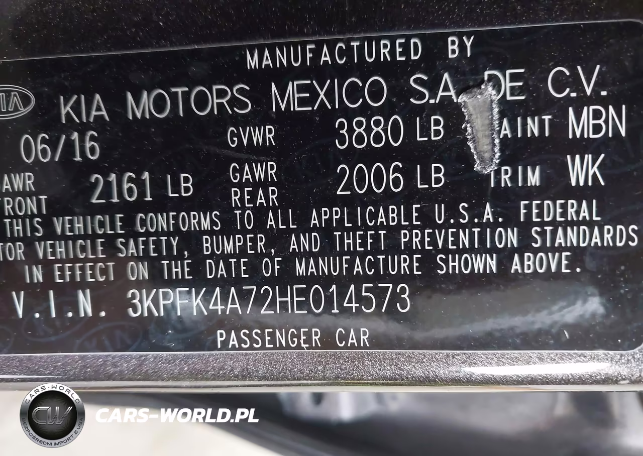 2017 Kia Forte Lx VIN:3KPFK4A72HE014573 - 9