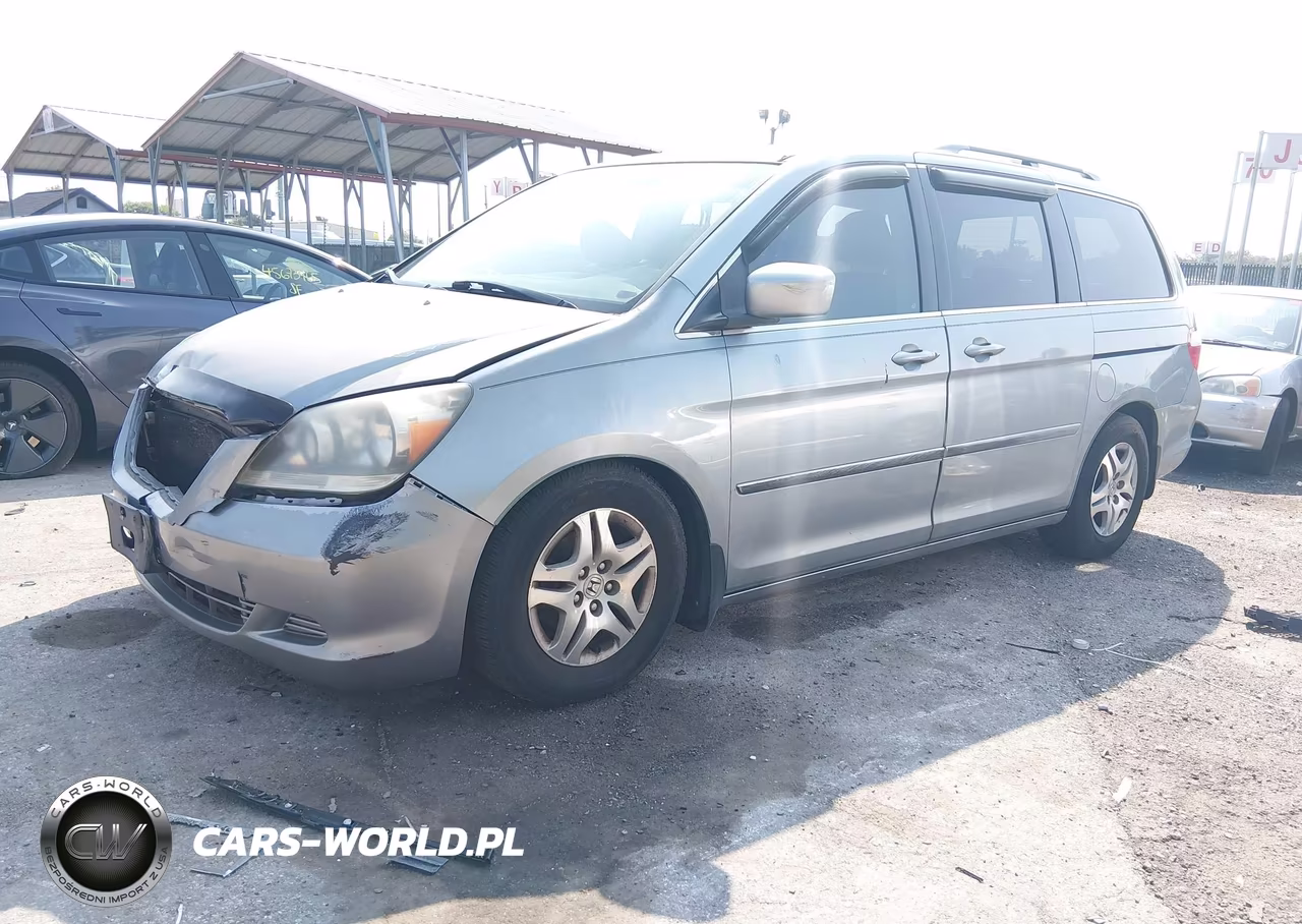 2005 Honda Odyssey Ex-L VIN:5FNRL38735B132891 - 2