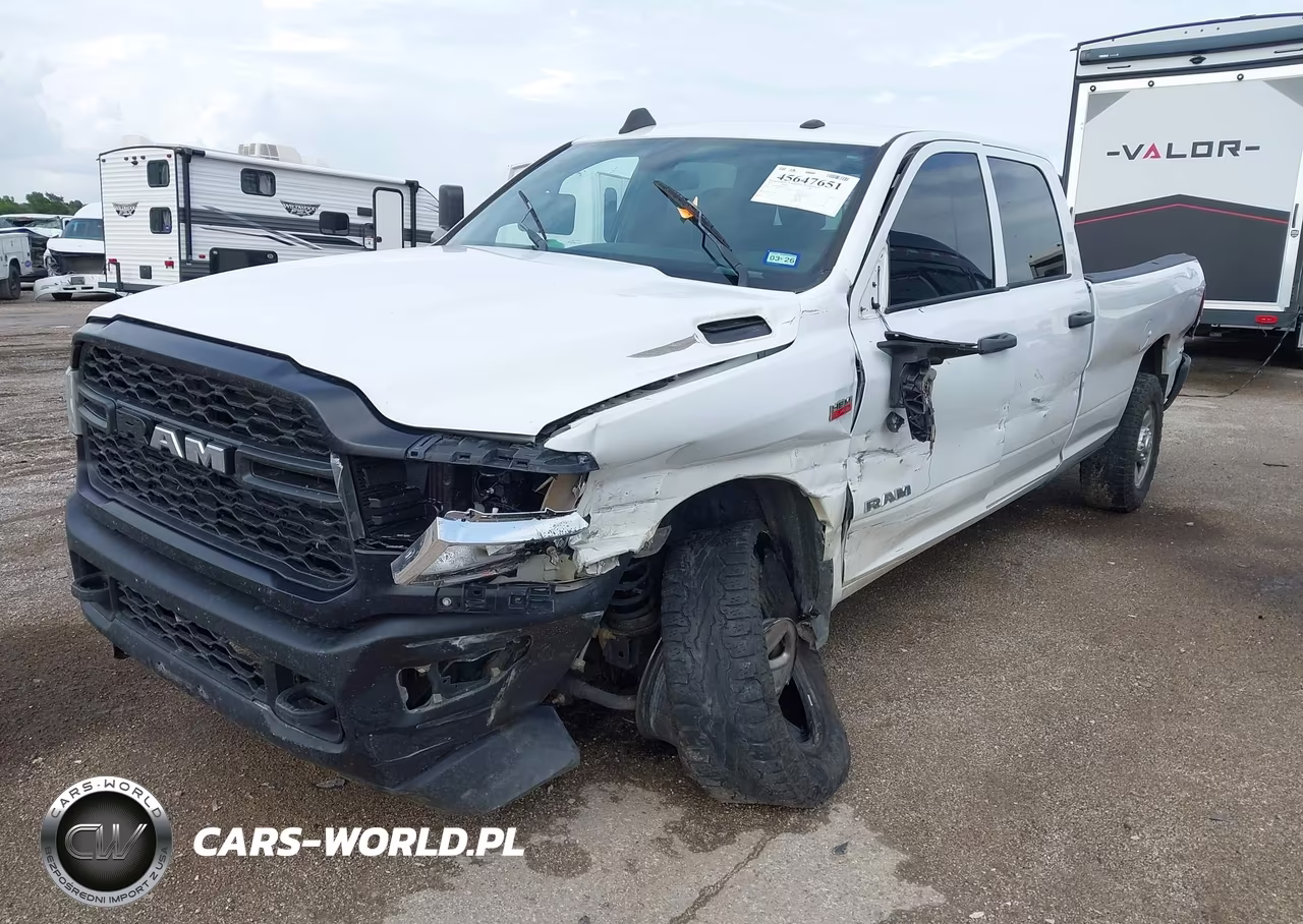 2022 Ram 2500 Tradesman 4X4 8' Box VIN:3C6UR5HJ0NG155322 - 2