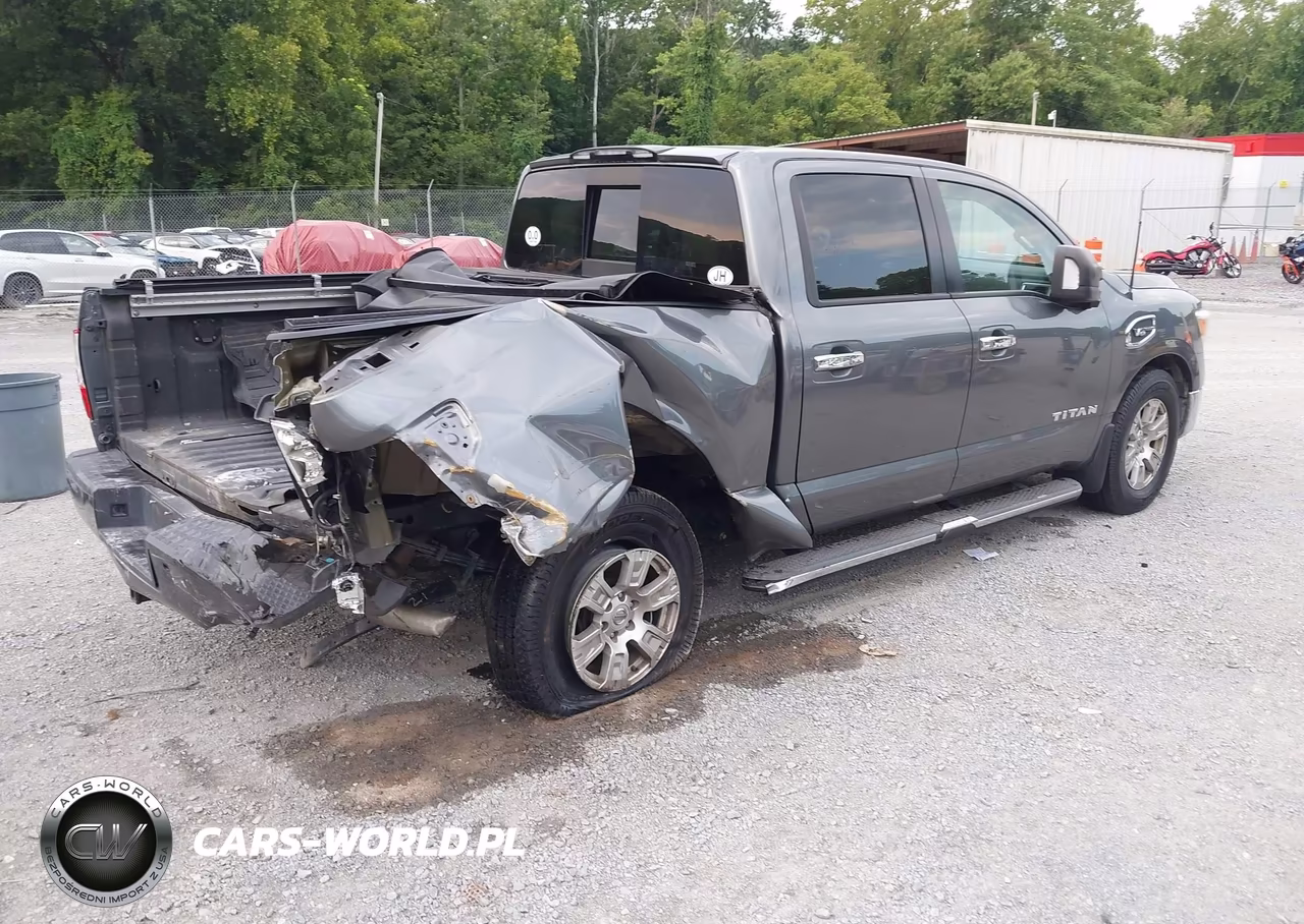 2017 Nissan Titan Sv VIN:1N6AA1E69HN514154 - 4
