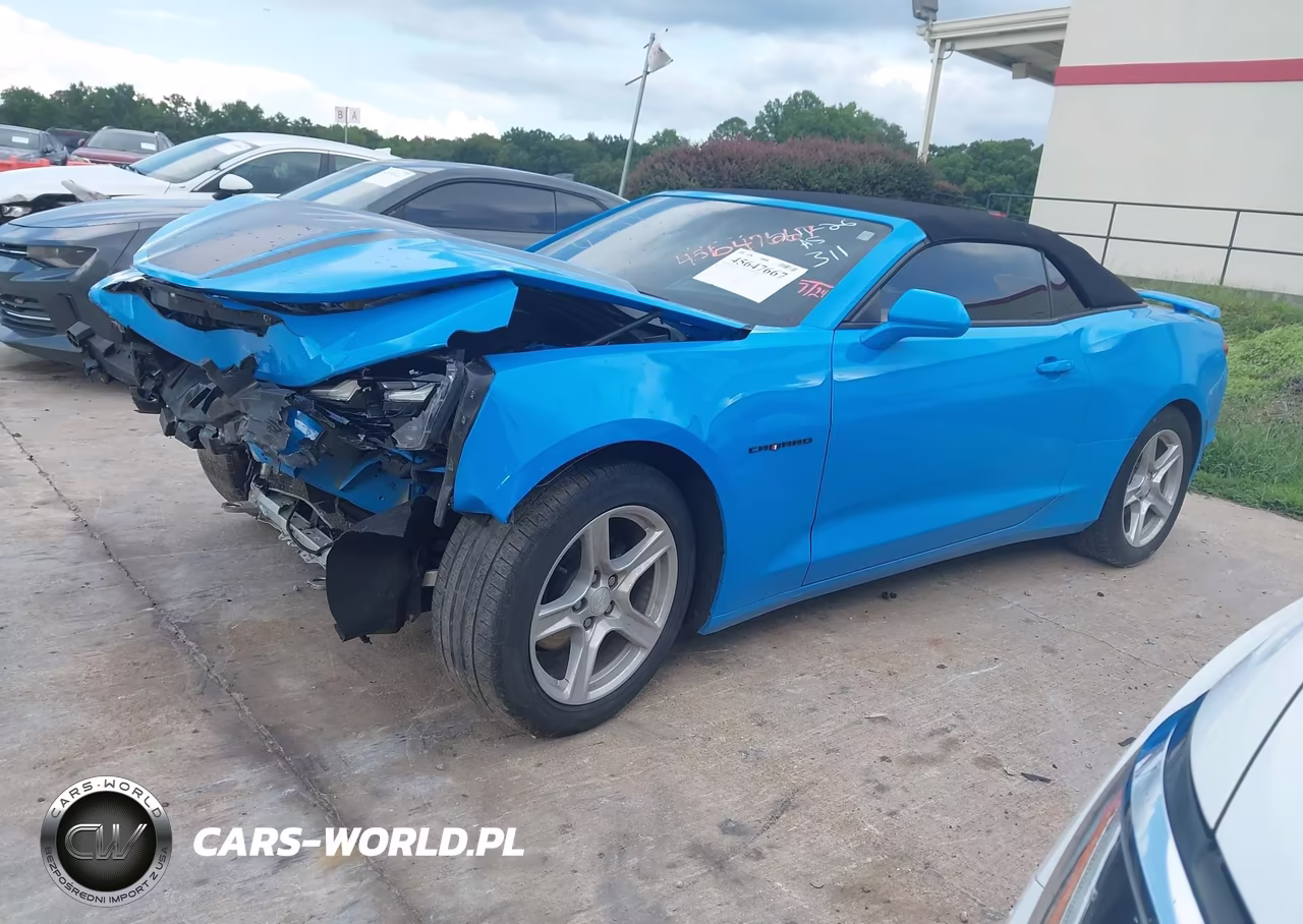 2022 Chevrolet Camaro Rwd 1Lt VIN:1G1FA3DX8N0127188 - 2
