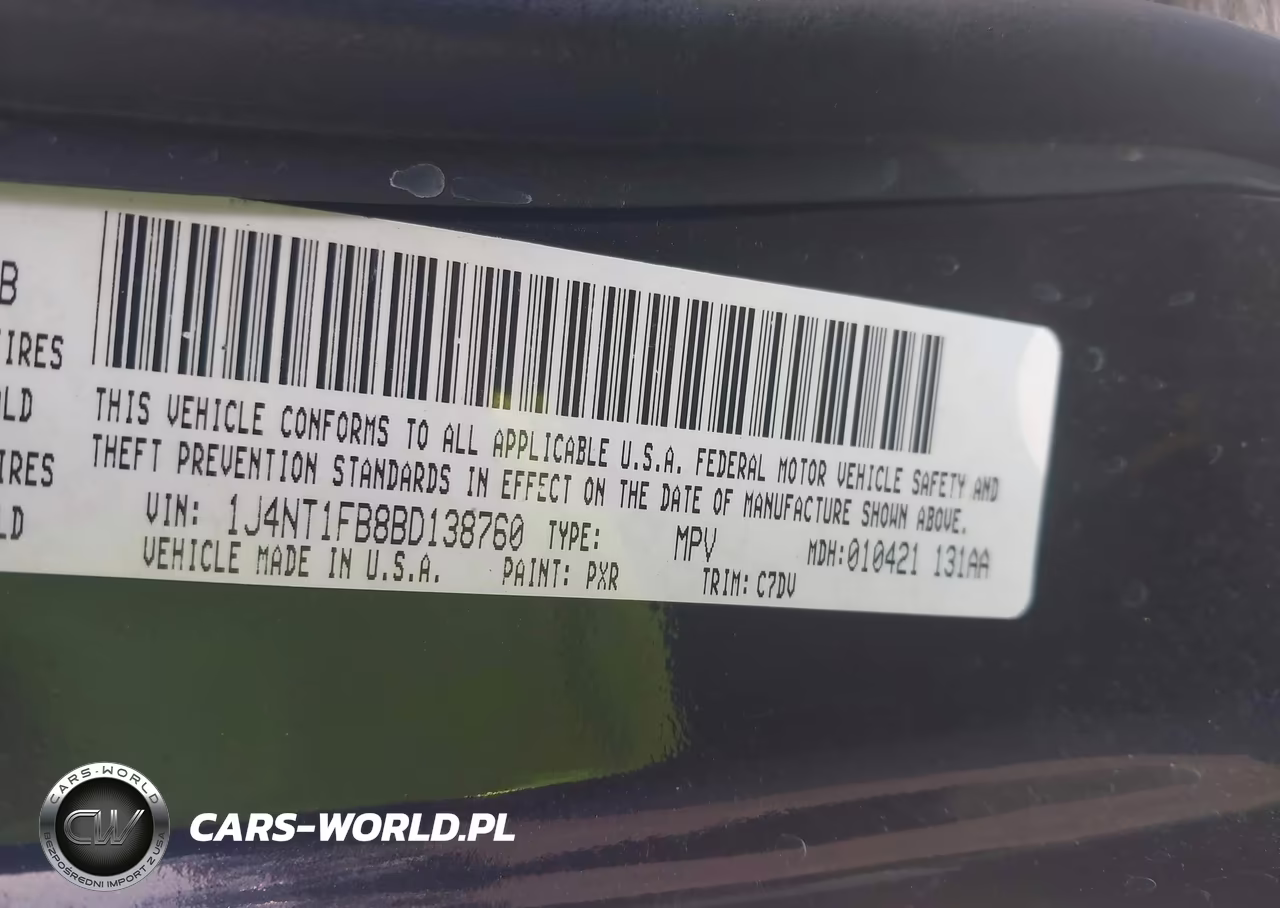 2011 Jeep Compass VIN:1J4NT1FB8BD138760 - 9