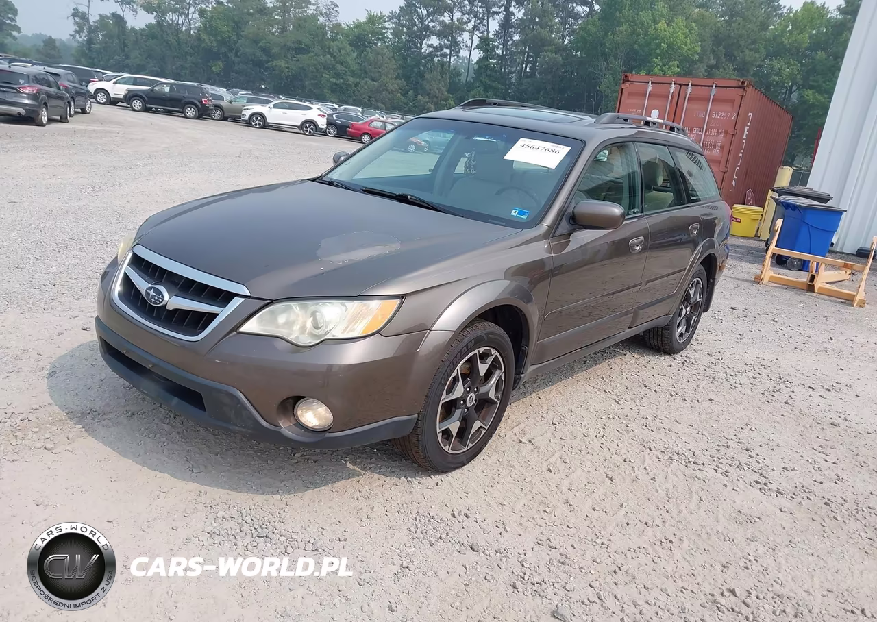 2008 Subaru Outback (Natl) Ltd-Ltd Ll Bean W-Nav-Ltd Ll Bean W-Nav-Vdc-Ltd W-Vdc VIN:4S4BP62C687327032 - 2