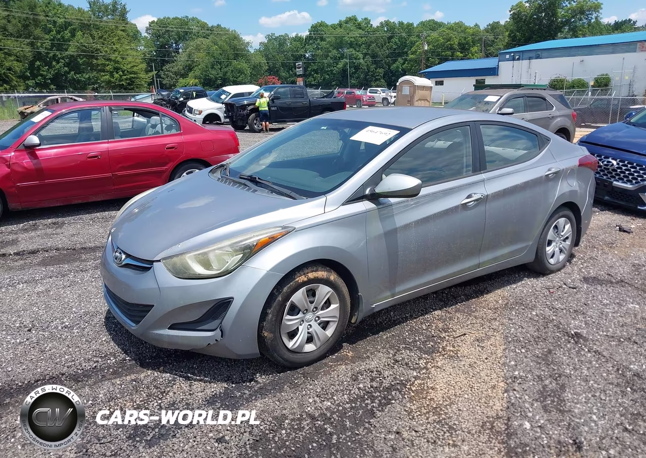 2016 Hyundai Elantra Se VIN:5NPDH4AE1GH720948 - 2