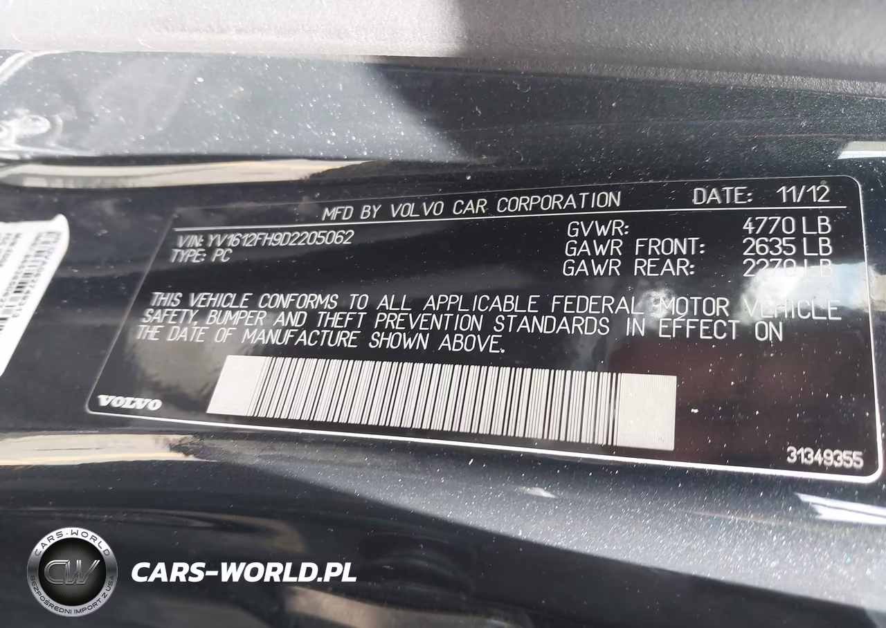 2013 Volvo S60 T5-T5 Platinum-T5 Premier-T5 Premier Plus VIN:YV1612FH9D2205062 - 9