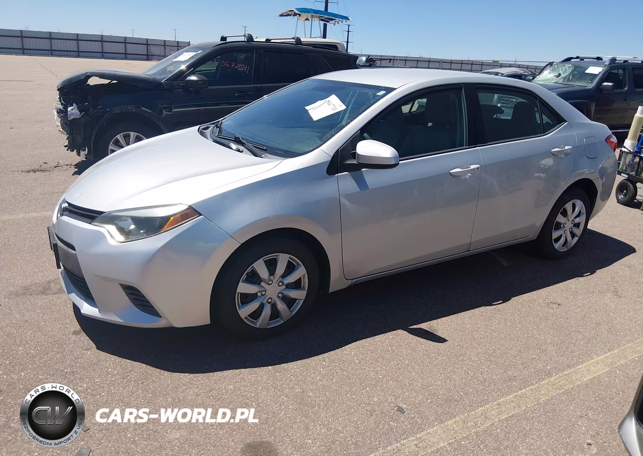 2016 Toyota Corolla Le VIN:2T1BURHE6GC602838 - 2