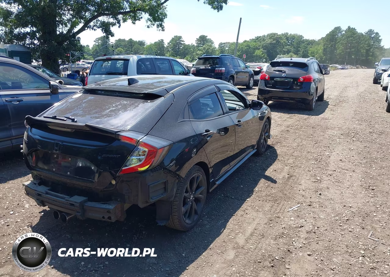2018 Honda Civic Sport VIN:SHHFK7H48JU417193 - 4