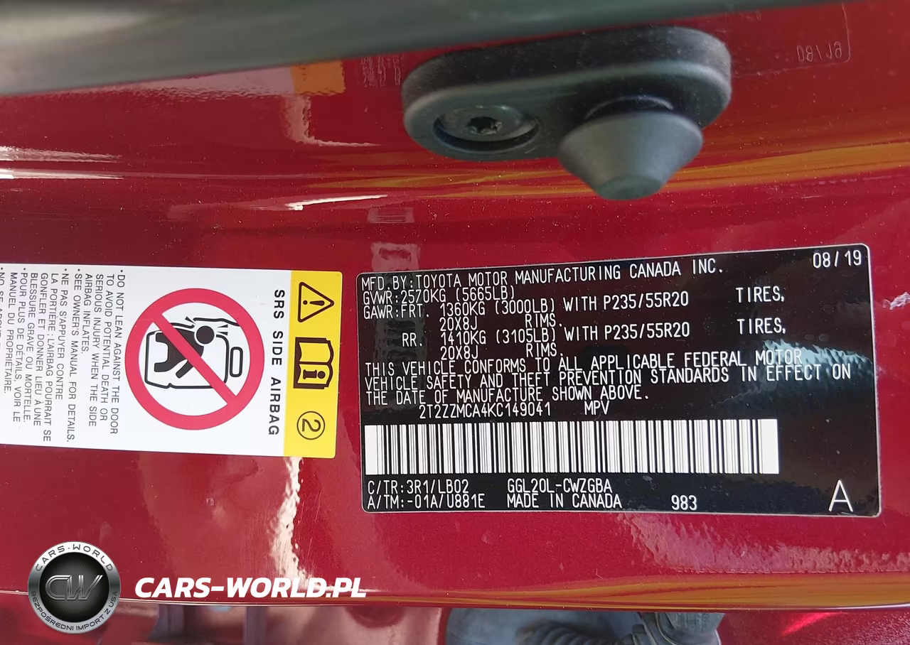 2019 Lexus Rx 350 VIN:2T2ZZMCA4KC149041 - 9