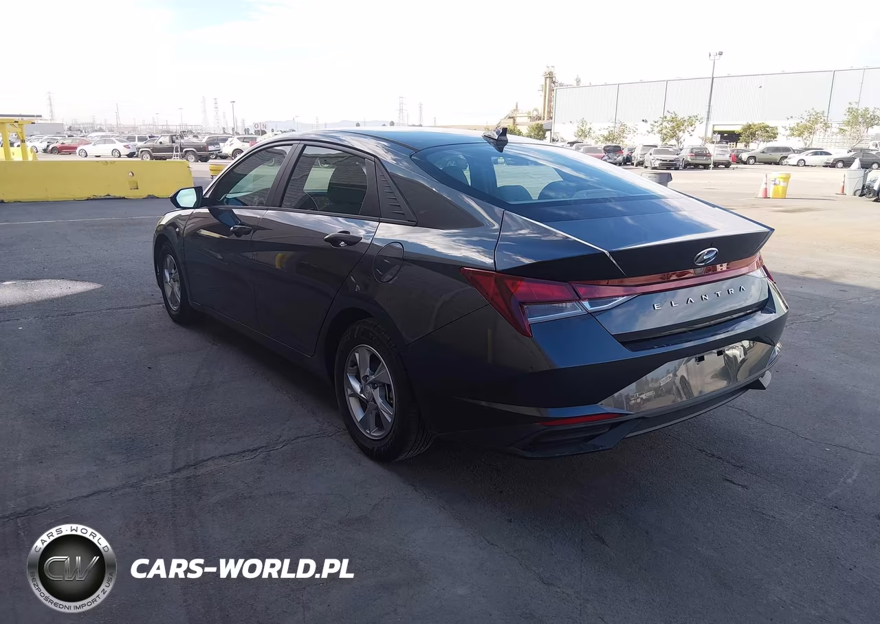 2021 Hyundai Elantra Se VIN:5NPLL4AG0MH042152 - 3