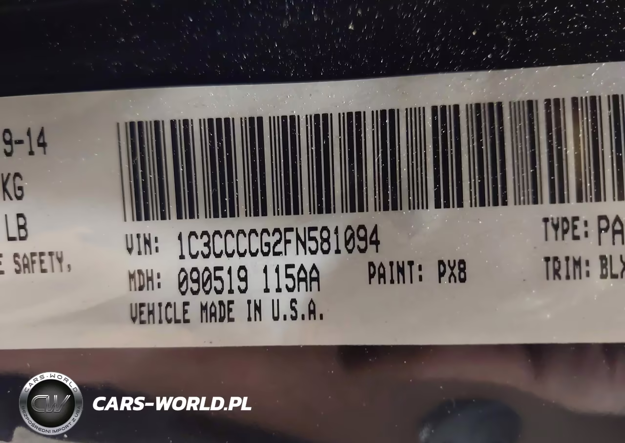2015 Chrysler 200 C VIN:1C3CCCCG2FN581094 - 9