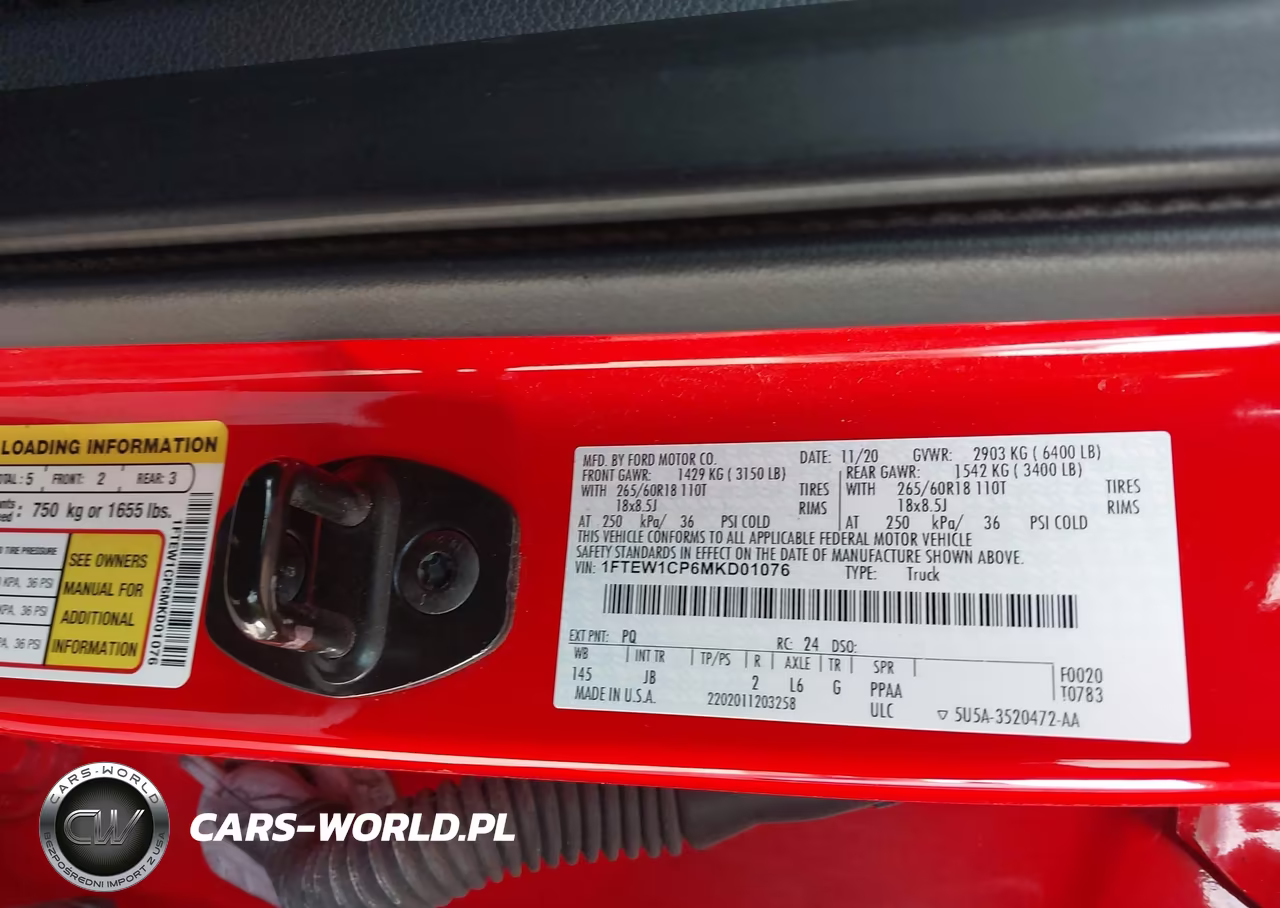 2021 Ford F-150 Xl VIN:1FTEW1CP6MKD01076 - 9
