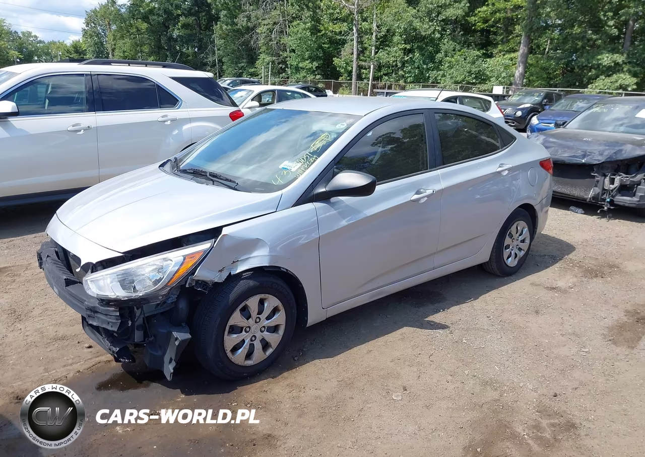 2015 Hyundai Accent Gls VIN:KMHCT4AE9FU877007 - 2