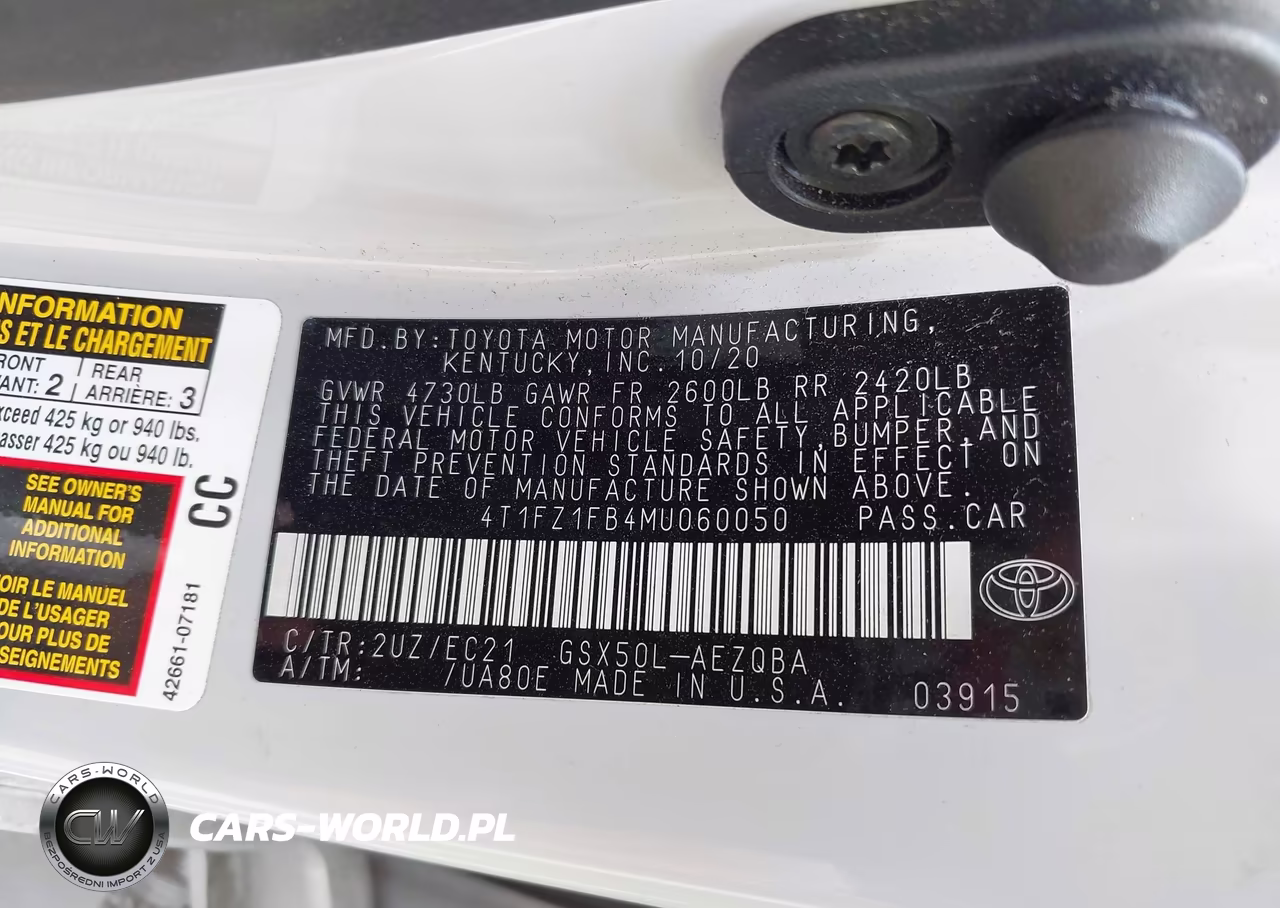 2021 Toyota Avalon Trd VIN:4T1FZ1FB4MU060050 - 9