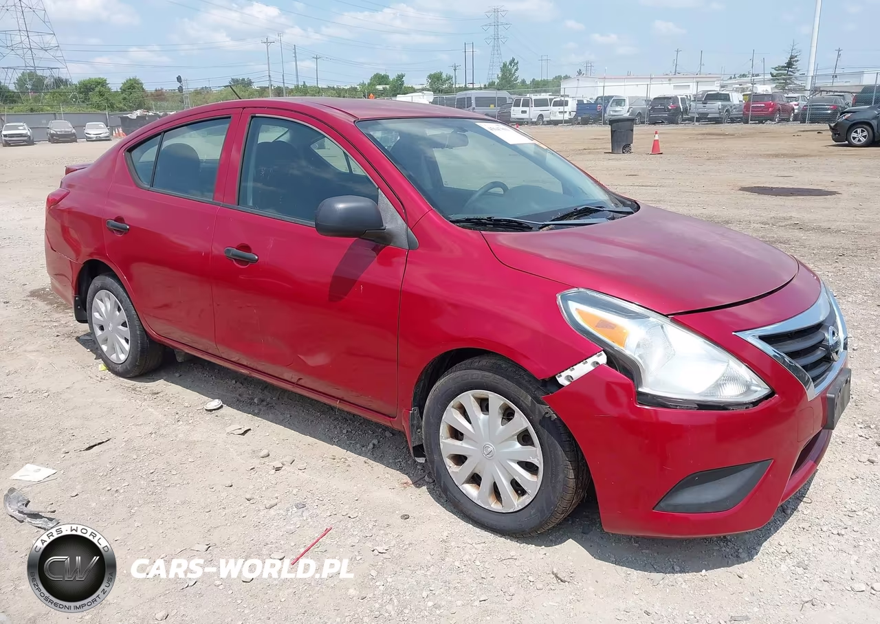 2015 Nissan Versa 1.6 S+ VIN:3N1CN7AP6FL803963 - 1