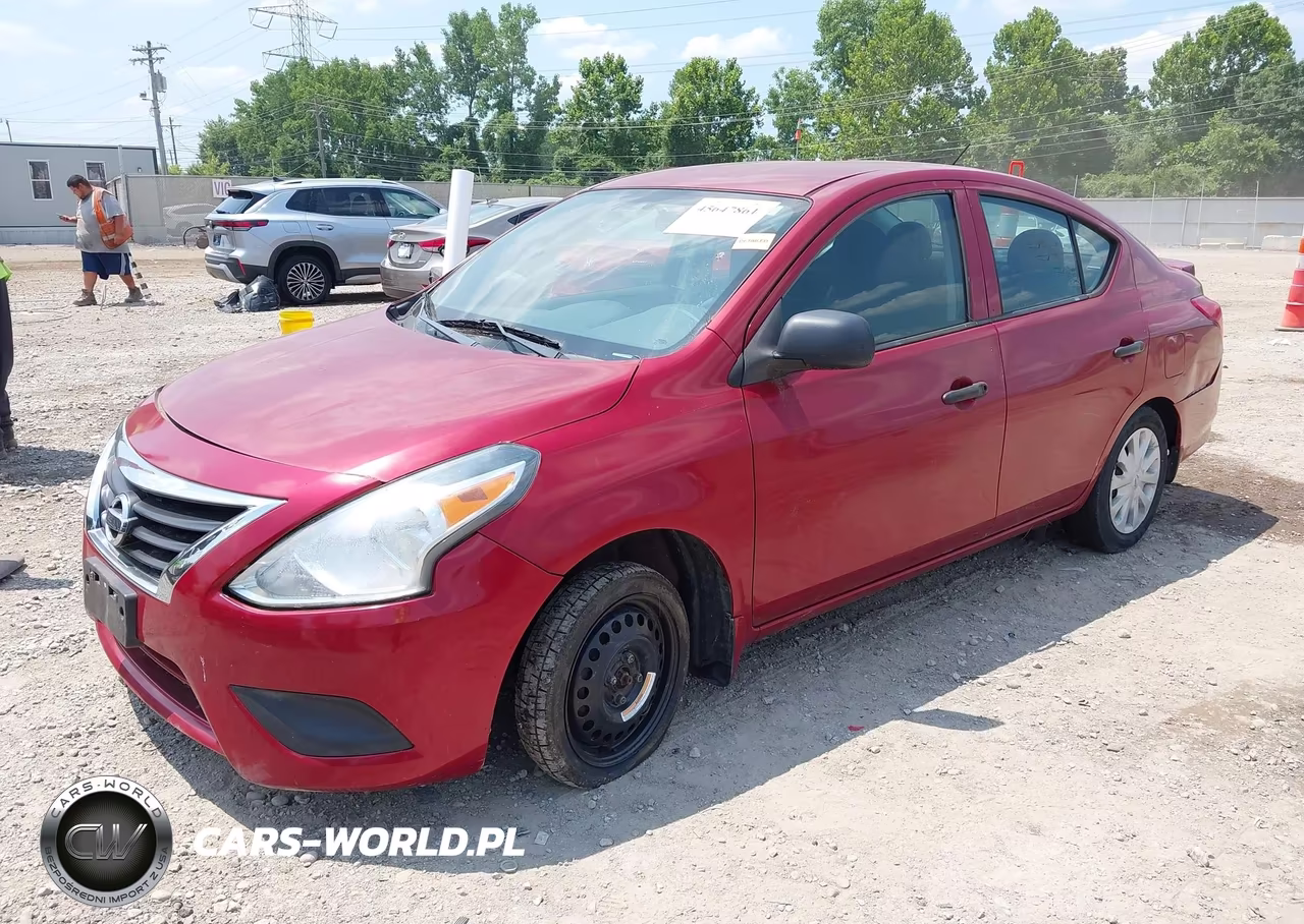 2015 Nissan Versa 1.6 S+ VIN:3N1CN7AP6FL803963 - 2
