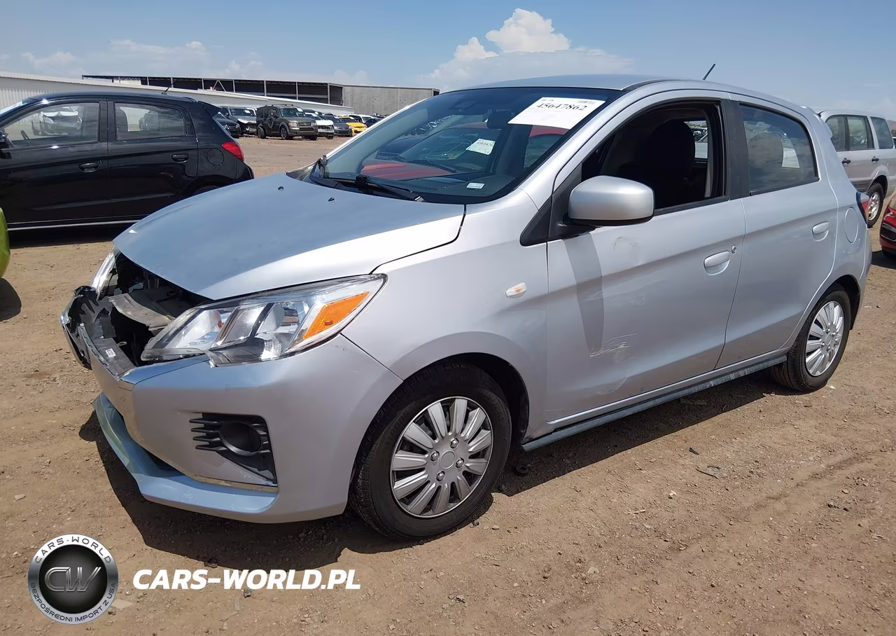2022 Mitsubishi Mirage Es-Le VIN:ML32AUHJ6NH003300 - 2