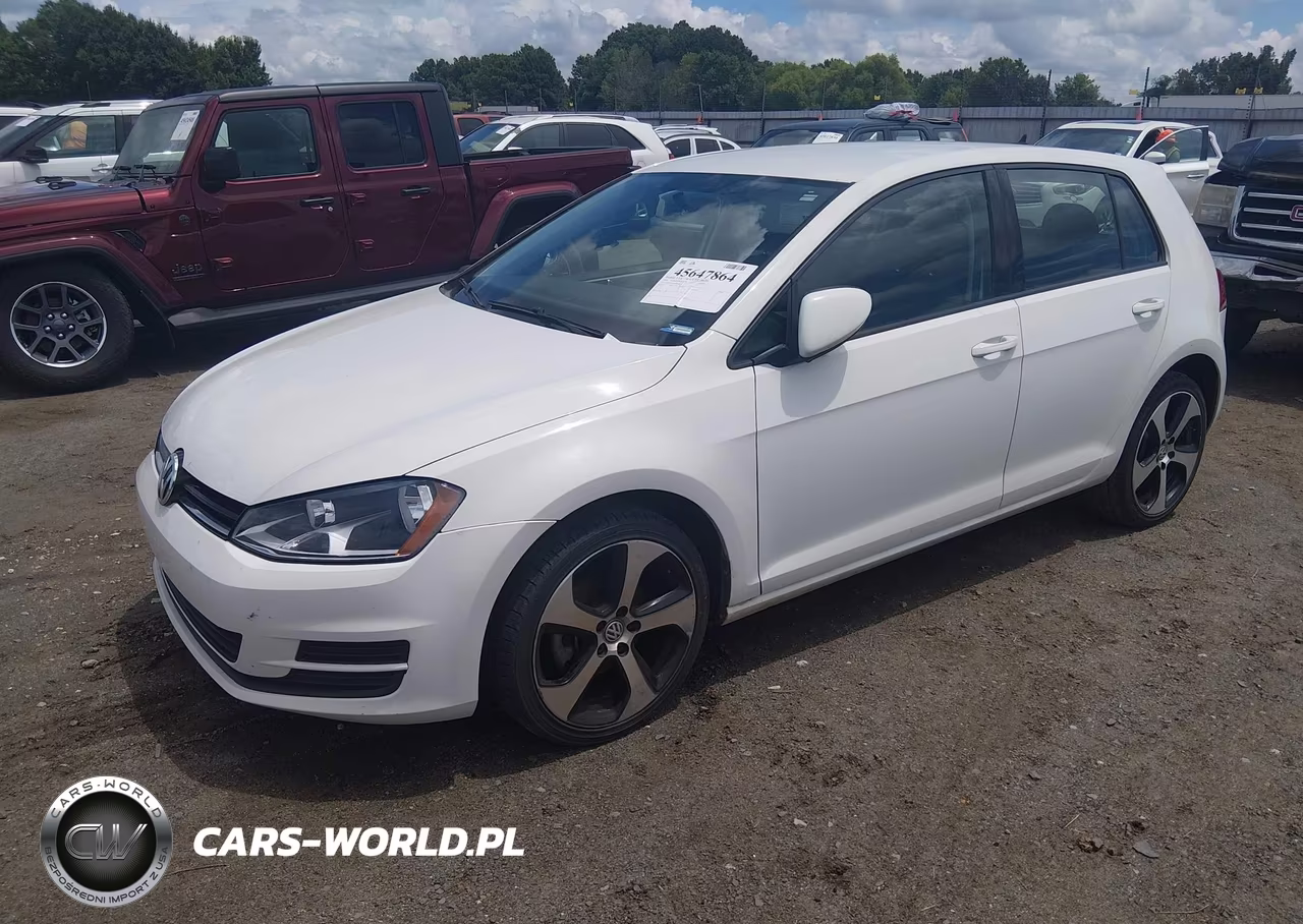 2016 Volkswagen Golf Tsi S 4-Door VIN:3VW117AU5GM050618 - 2
