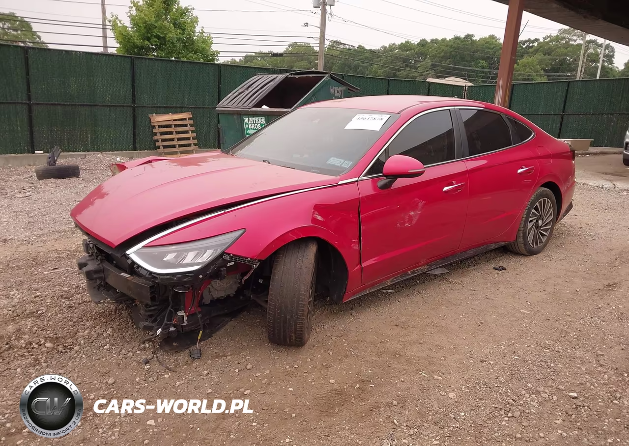 2021 Hyundai Sonata Sel VIN:KMHL34JJXMA035000 - 2